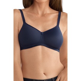 AMOENA Women's Mara Padded Bra, Dark Blue, C UK