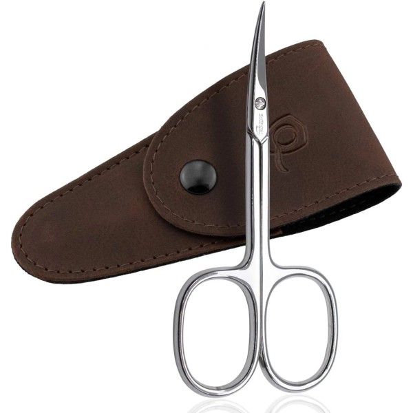 Branded Curved Cuticle Scissors – Precision German Steel For Manicure