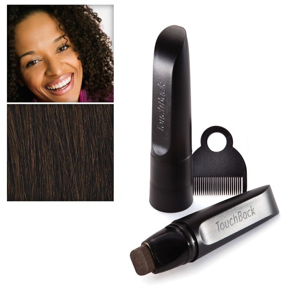 Touch Back Hair Dye Hair Pen Marker, Dark Brown