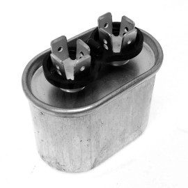 Vanguard OV-7.5-370 Oval Run Capacitor, 370 VAC, 7.5 µF, 50-60Hz, 10,000AFC 70°C