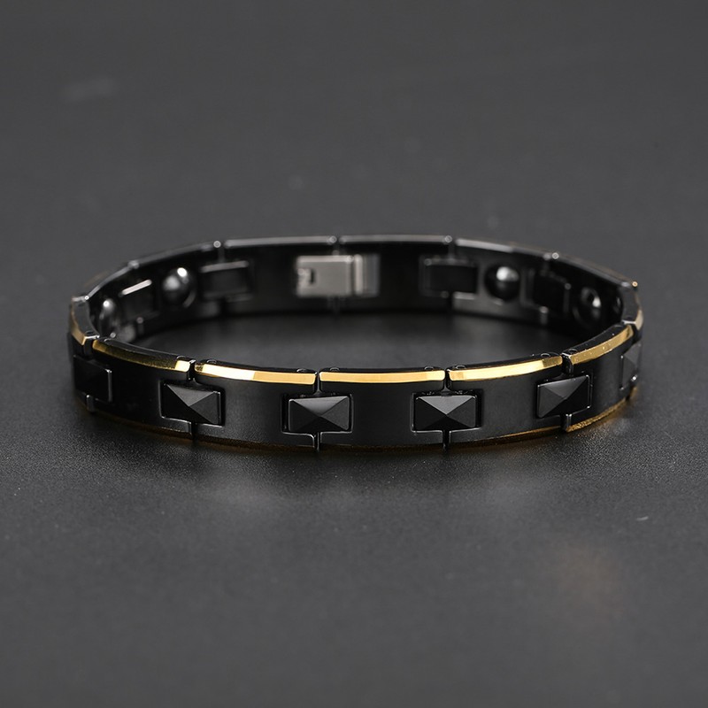Ceramic Tungsten Steel Therapy Bracelet Health Care Lose Weight Bracelet