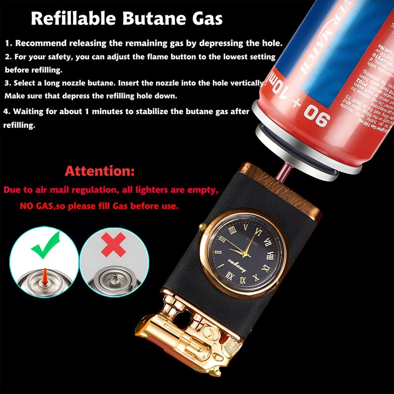 Torch Lighter, Frosted Magic Dual Flame Dragon Lighter with Fashion