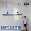 StoreYourBoard Ladder Storage Ceiling Pulley System, Garage Mount Hoist, Heavy