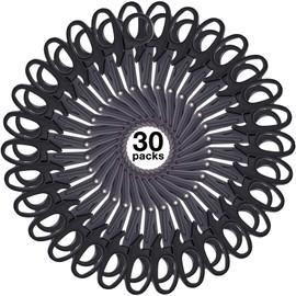 Chumia Black 6 Inches Bandage Scissors Trauma Shears Bandage Scissors for Nurses Stainless Steel Blades Emergency Bandage Shears Nurse Accessories for Nurses Doctor Supplies (30 Pack)