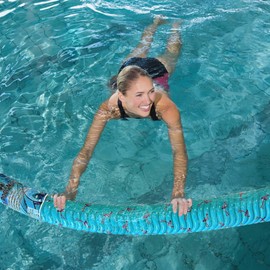 VOS Mega Foam Pool Wavy Noodle, Premium & Big, Super Soft Pool Noodle for Swimming and Floating, Pool Floats, Lake Floats - 1 Pack (Pinkie Pie, 1 Pack)