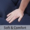 Blytieor Outdoor 3 Piece Settee Cushion Set, Patio Wicker Cushions