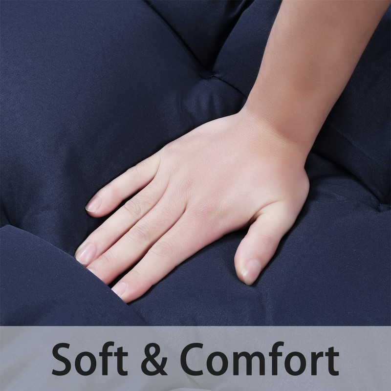 Blytieor Outdoor 3 Piece Settee Cushion Set, Patio Wicker Cushions