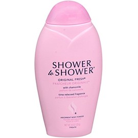 SHOWER TO SHOWER Body Powder Original Fresh 8 oz (Pack of 4)