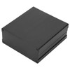 Matte Black Aluminum Instrument Case 40x97x100mm for Printed Circuit Board