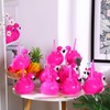 Lallisa Plastic Pink Flamingo Cups for Kids Party Favors 17oz
