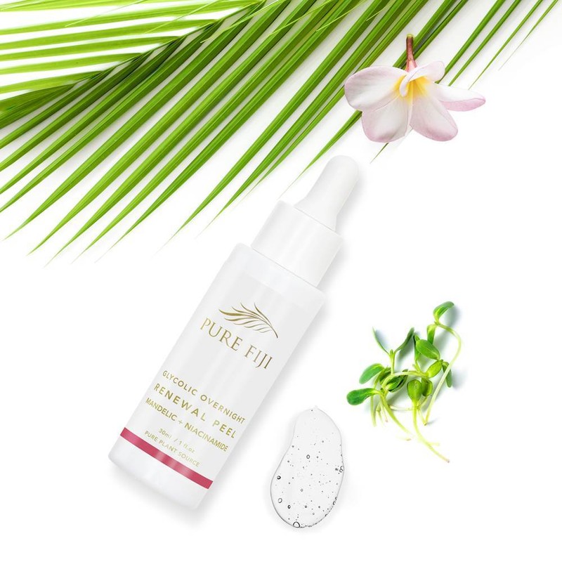 Pure Fiji Glycolic Overnight Renewal Peel with Mandelic & Niacinamide