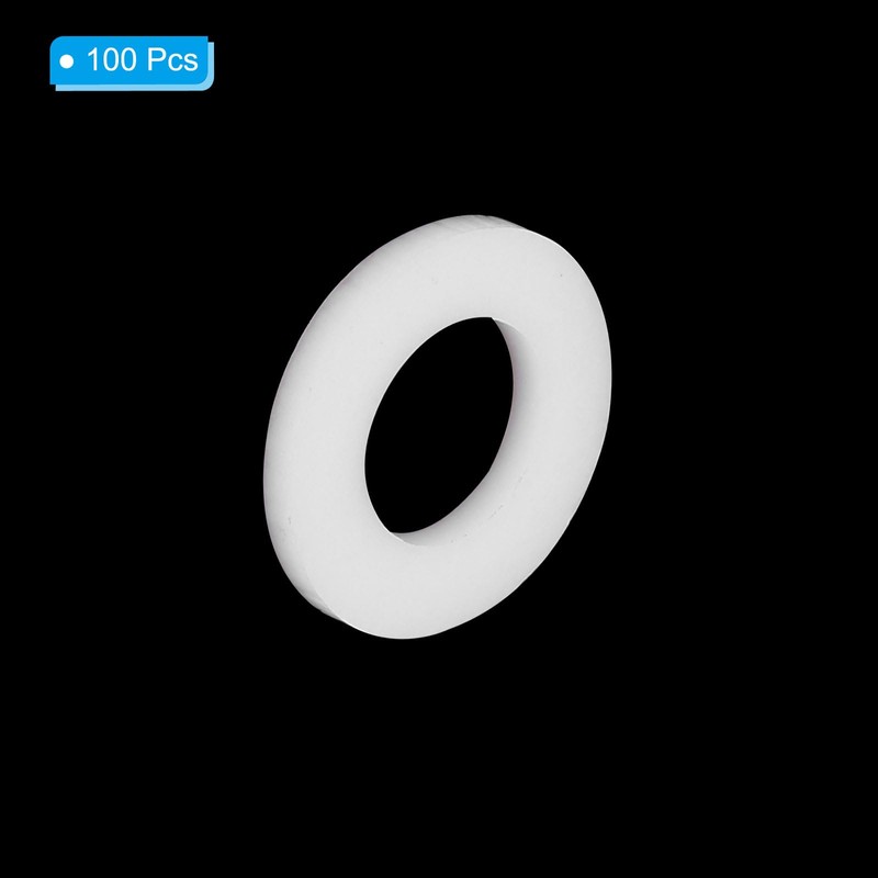 PATIKIL 100pcs Flat Washers 18mm OD 10mm Inner Diameter 2mm