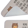 Mr. & Mrs. Panda Otter Bouquet Bath Mat Gift Bath