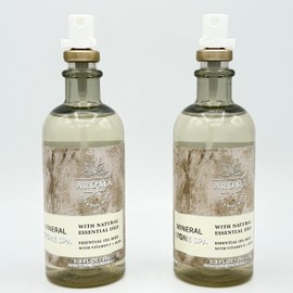 Mineral Stone Spa 2-Piece Bath & Body Bundle | Set of Two Essential Oil Mists, 5.3oz Each