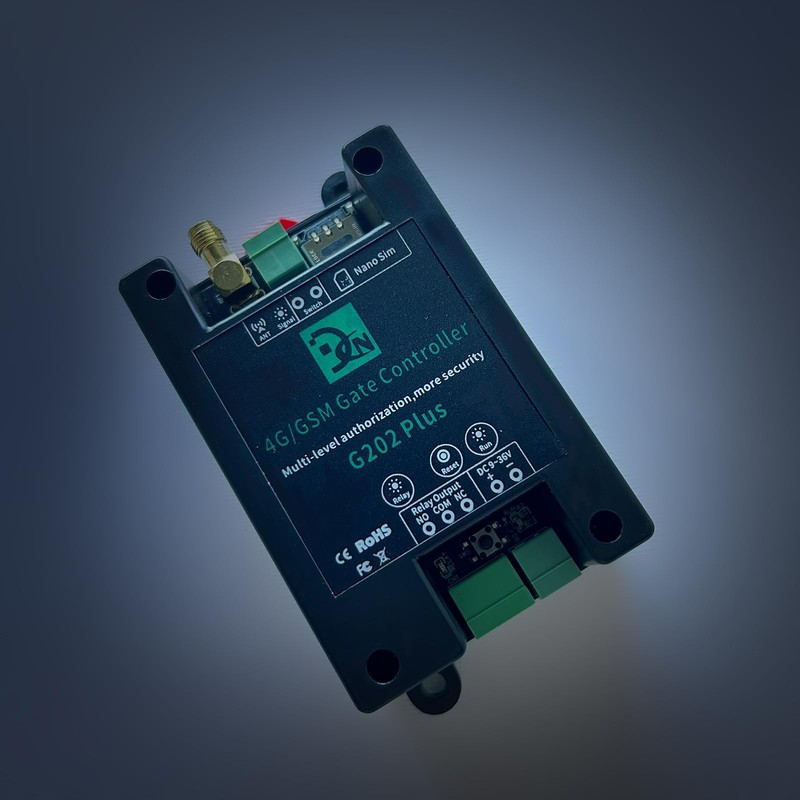 Irfora GSM Door Gate Opener Remote On/Off Relay Gate Receiver