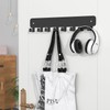 pickpiff Key Holder Wall Mount, Adhesive Key Rack with 8