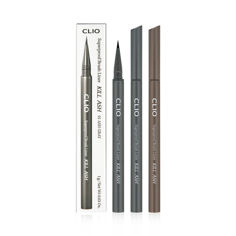 Clio Super Proof Brush Liner Kill Ash 1g / 클리오