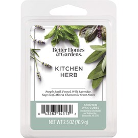 Better Homes and Gardens Scented Wax Cubes 2.5oz 2-Pack (Kitchen Herb)
