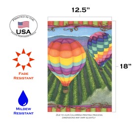 Toland Home Garden 110081 Soaring 12.5 x 18 Inch Decorative, Garden Flag (12.5" x 18")