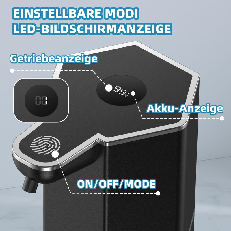 Automatic Soap Dispenser 350 ml Electric Soap Dispenser with Sensor,