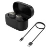 NEW Black Charging Storage Box Charging Case + Cable For