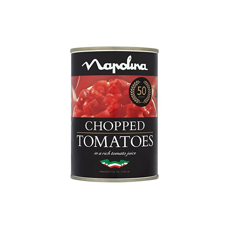 (12 Pack) Napolina Chopped Tomatoes - 400g