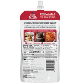 Eagle Brand Sweetened Condensed Milk, 14oz Pouch, Pack of 6