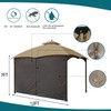 Gazebo Universal Replacement Privacy Curtain - Wonwon Privacy Panel Canopy