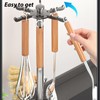 GHYFFF Kitchen Utensil Holder,Extra Large 360°Rotating Cooking Utensil Crock for