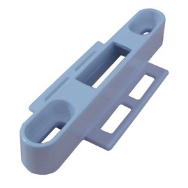 Patio Door Mortise Keeper PD1005WHITE