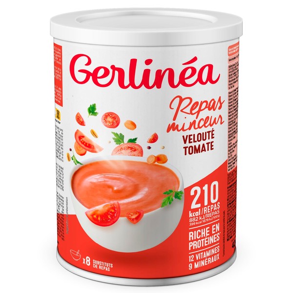 Gerlinéa Tomato Soup Basil - Protein Rich Meal Replacement -