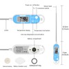 IPx7 Waterproof Digital Meat Thermometer, GXSTWU Instant Read Food Thermometer