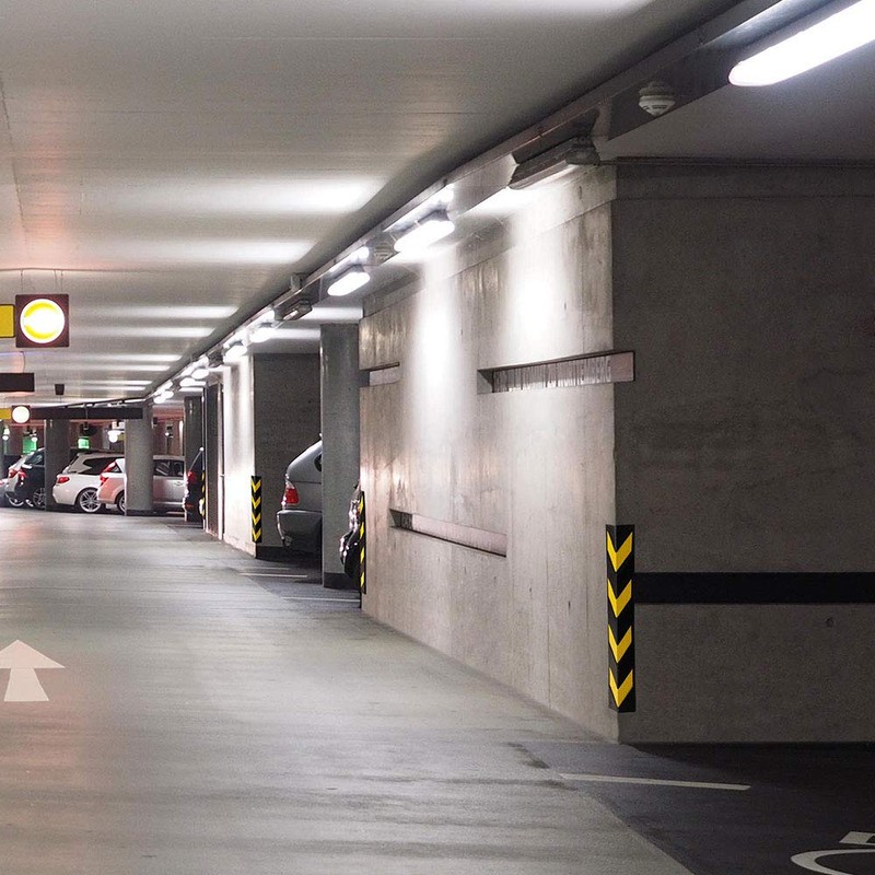 Yescom 31" Reflective Corner Guard Wall Corner Protector with Yellow