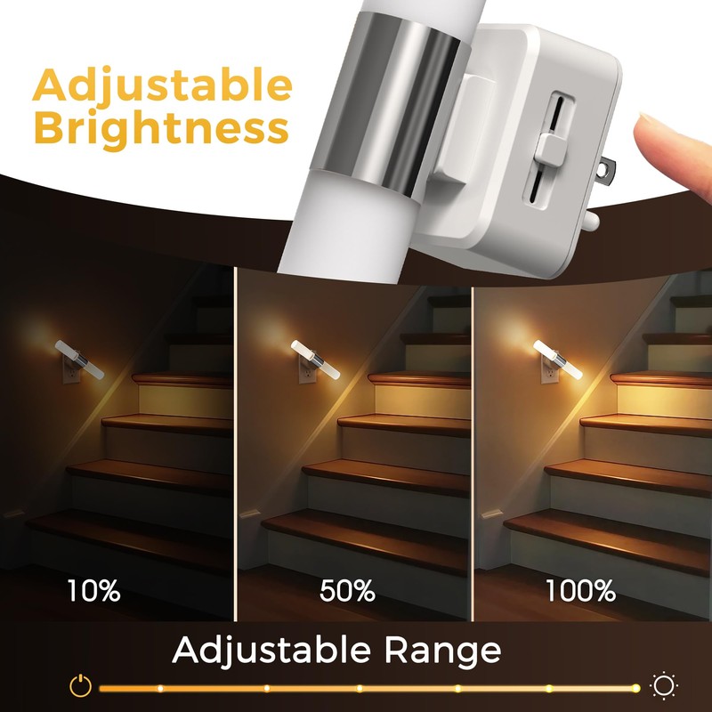 L LOHAS LED Night Light, Night Lights Plug into Wall,