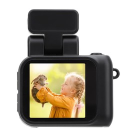 Mini Thumb Camera 2MP, Retro Digital Camera, Portable Video Camera 1080P - 160° Lens Angle, Colorful Screen, Flashlight for School Students Girl Boy Gifts