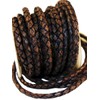 Cords Craft, cordón de piel trenzado de 3 mm para