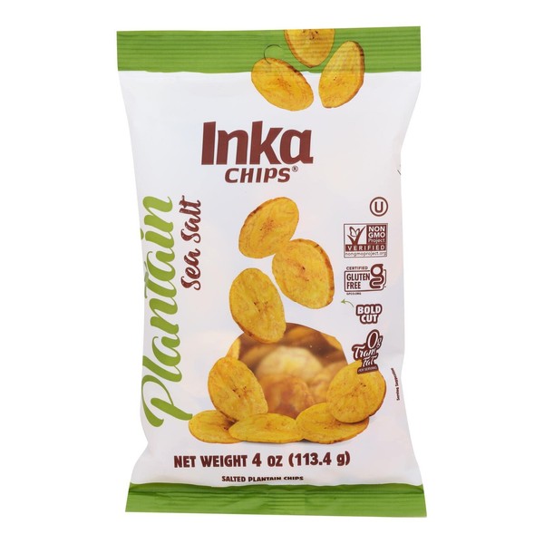 Inka Crops Inka Crops Roasted Plantains, 4-Ounce bags (Pack of 12)