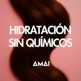 Shampoo y Acondicionador en Barra AMAI Natural – Hidratante y Reparador, Cabello Seco o Maltratado, Con Karité, Rosas y Almendras – Sin Sulfatos, Vegano