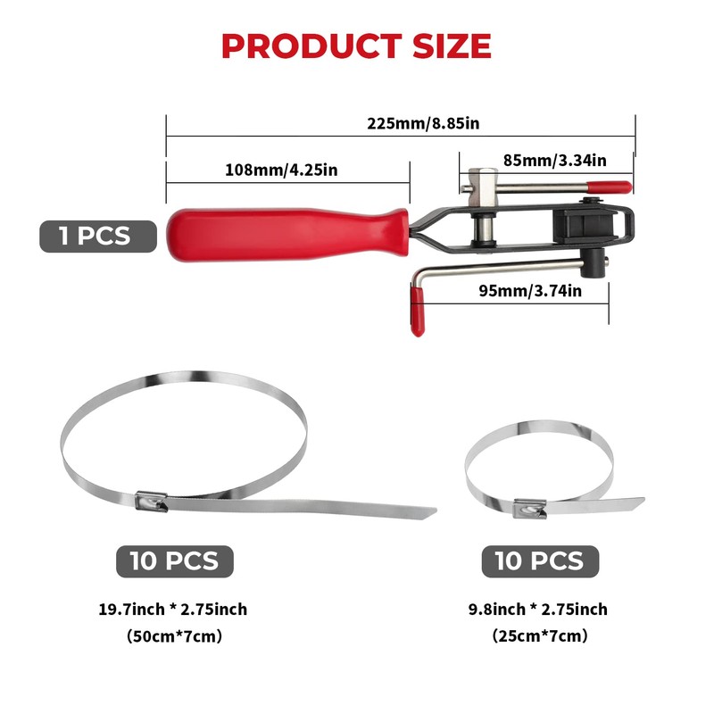 Alpha Rider Auto/ATV CV Joint Banding Boot Axle Clamp Pliers