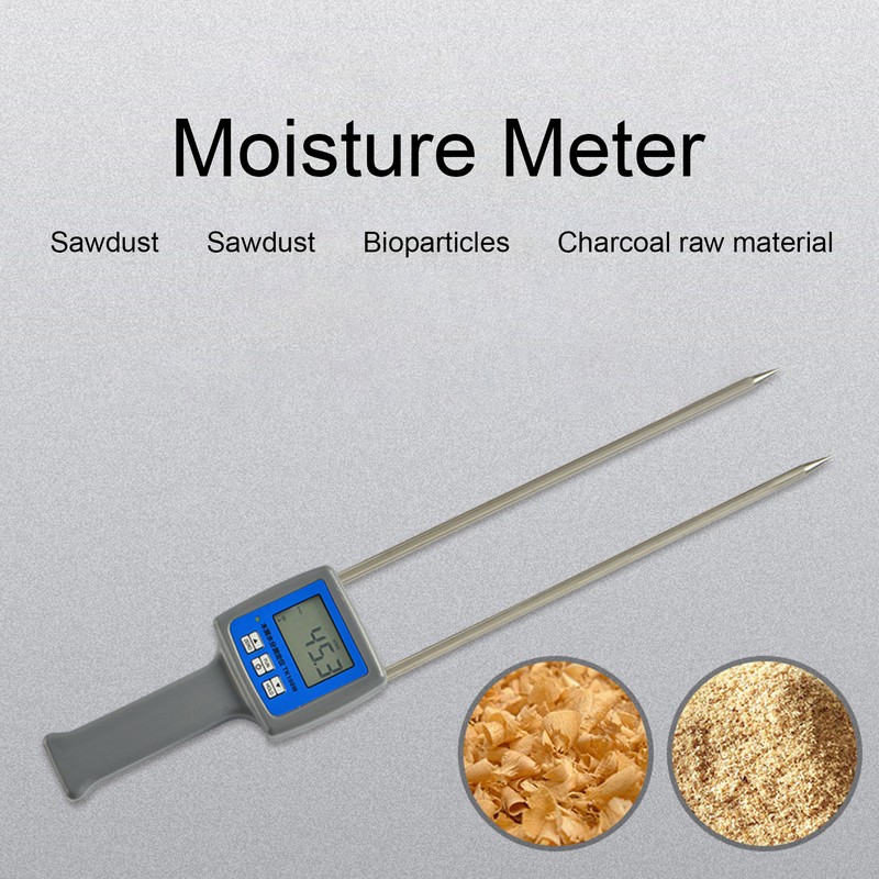 Moisture Meter Fast Accurate Measurement Backlit LCD Professional Timber Moisture