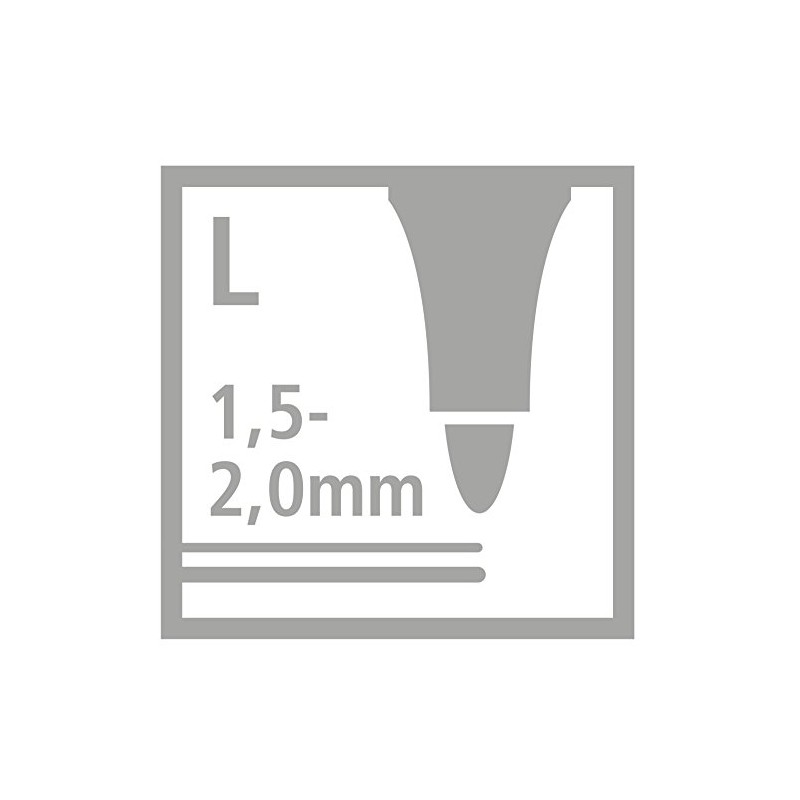 STABILO STABILO - Gefederter Dreikant-Filzstift - Trio Scribbi - 14er