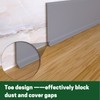 GAMZAU Flexible Baseboard Molding Trim, 6 Inch x 20 Feet