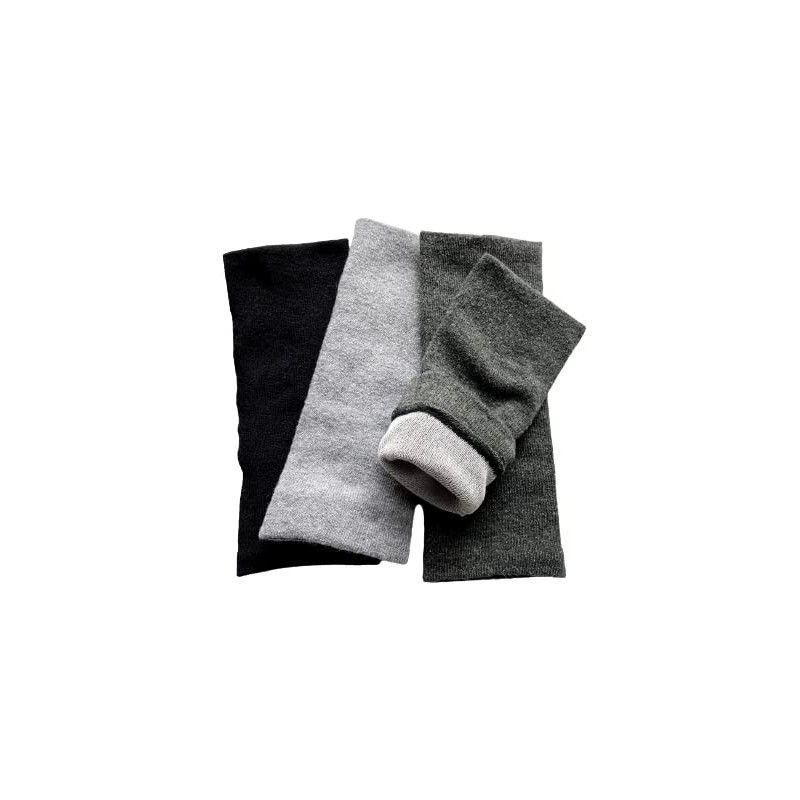 Leg Warmers Men's Warm Woolen Silk Double Braided Ankle Warmers