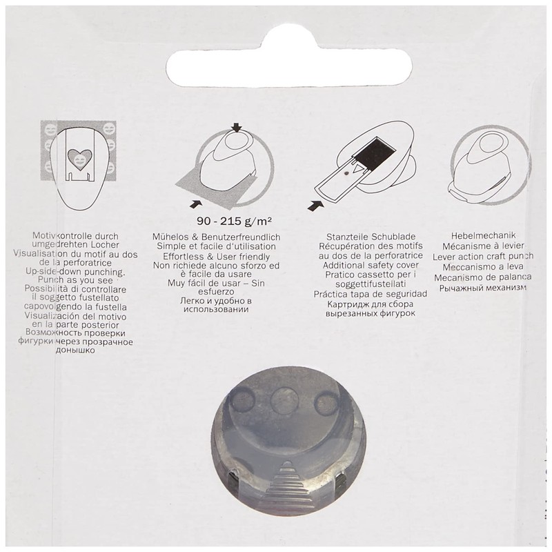 efco 1791115 Punch M, Circle 7/8 Inch Motif Punch, Core:
