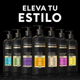 Shampoo TRESemmé Detox Hidratación, ideal para el cuidado del cabello graso, dejándolo humectado, ligero y suave 715 ml                               