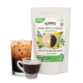 Nummy Creations 150 cup Original Instant Caffeine-Free Coffee Alternative with Dandelion. Coffee Substitute, Chicory Coffee 10.58oz.