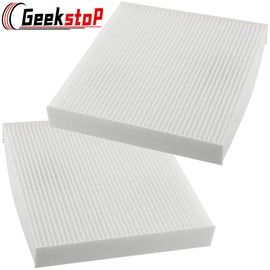 Geekstop 2pcs C35667-P Cabin Air Filter Compatible with 2009-2018 Toyota Corolla, 2007-2017 Toyota Camry, 2011-2020 Toyota Sienna, 2007-2020 Toyota Tundra, 2006-2018 Toyota Rav
