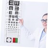 Zerodeko Professional Eye Test Chart for Wall Visual Testing Chart