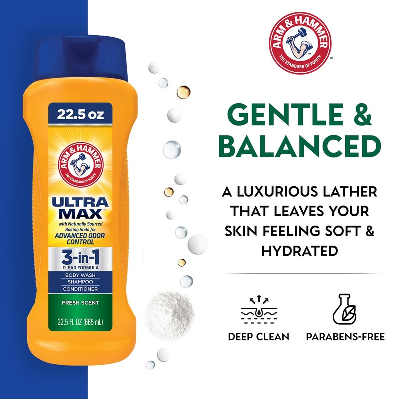 Arm & Hammer Essentials Mens Body Wash - Ultra Max