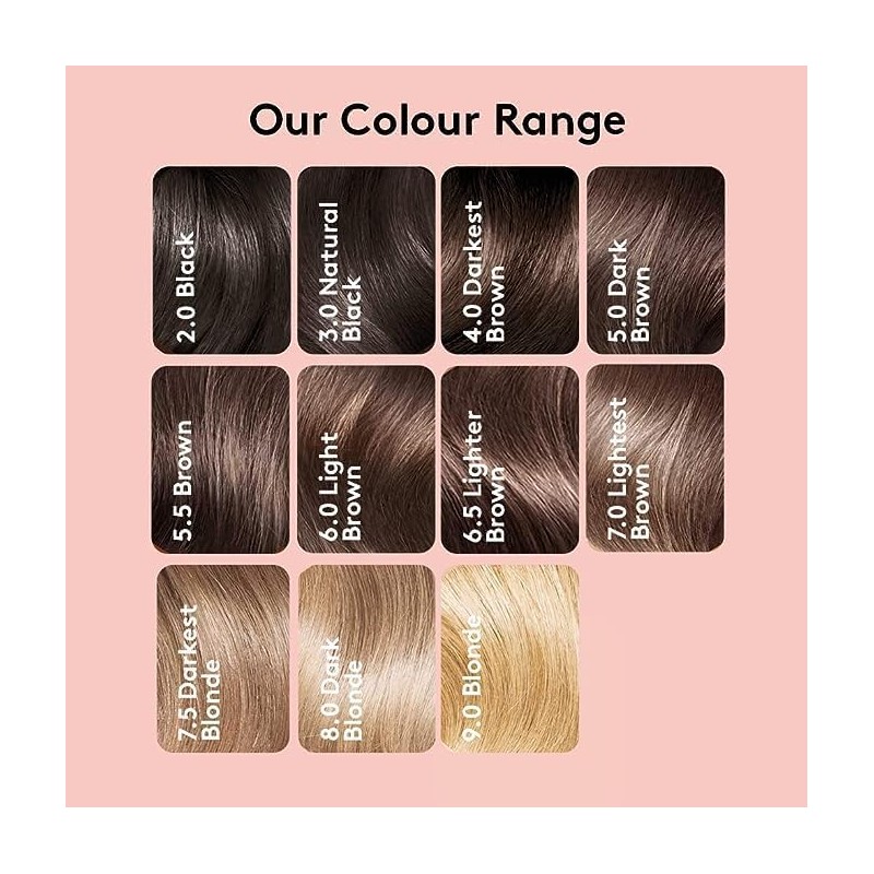 Josh Wood Permanent Hair Dye, 7.0 Lightest Brown, Ammonia-Free, 148ml